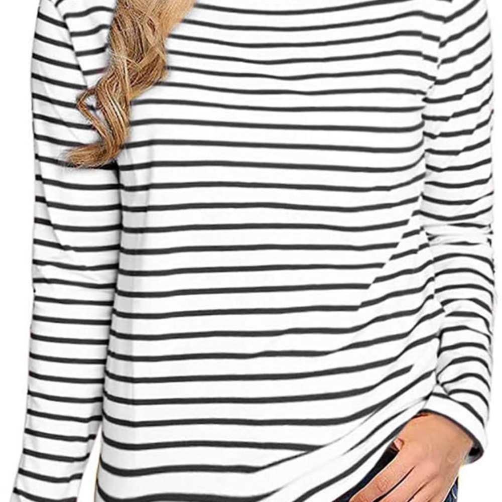 Long Sleeve Striped Tee